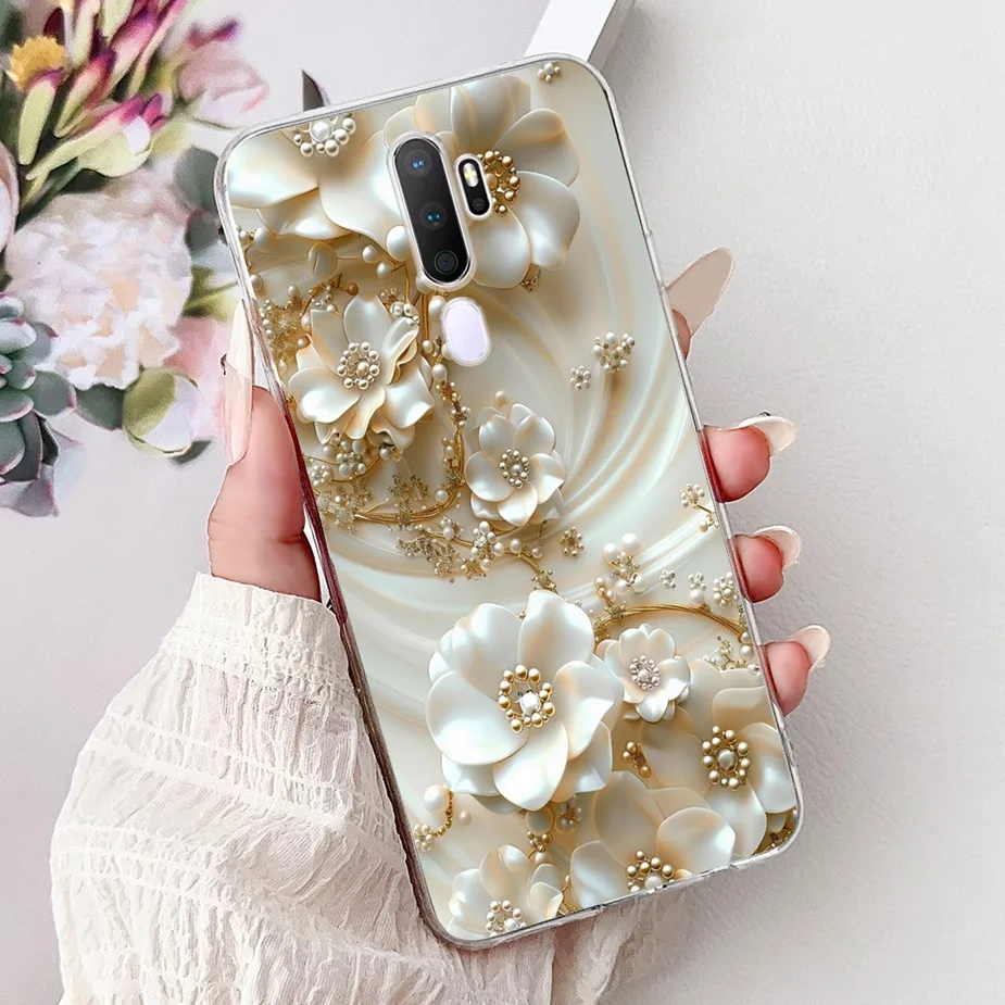 Cute Cat Luxury Painted Soft Slim Phone Case - Stylish Protective Cover