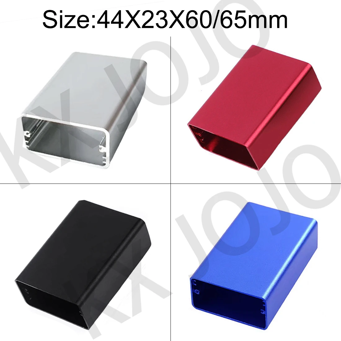Scatola Elettronica in Lega di Alluminio Grigio Opaco di Spacnana per Progetti Industriali e Fai da Te, Impermeabile, Include 2 x Scocca in Alluminio del Corpo Principale, 2 x Pannello, 8 x