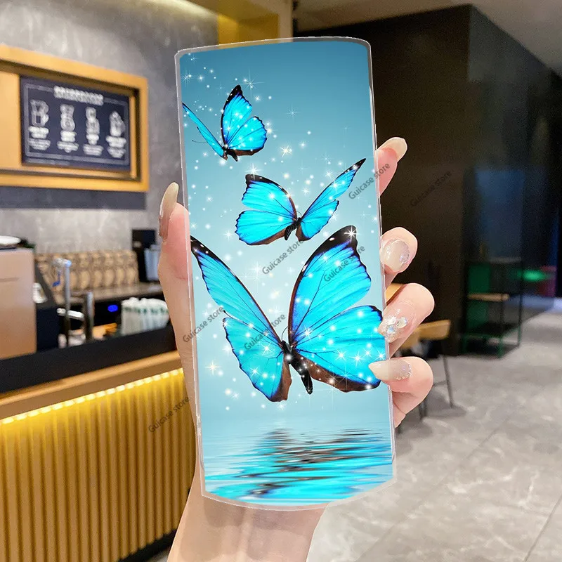Clear Soft Silicone Cute Painted TPU Case Cover