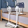 5 IN 1 Advanced Patient Lift Transfer Chair Versatile Bedside Commode Silent Transport Wheelchair Lift Aid Bathroom Shower Chair 2