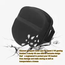 

Hard EVA Travel Storage Bag For Oculus Oculos Quest 2 VR Headset Portable Convenient Carrying Case Controllers Accessories