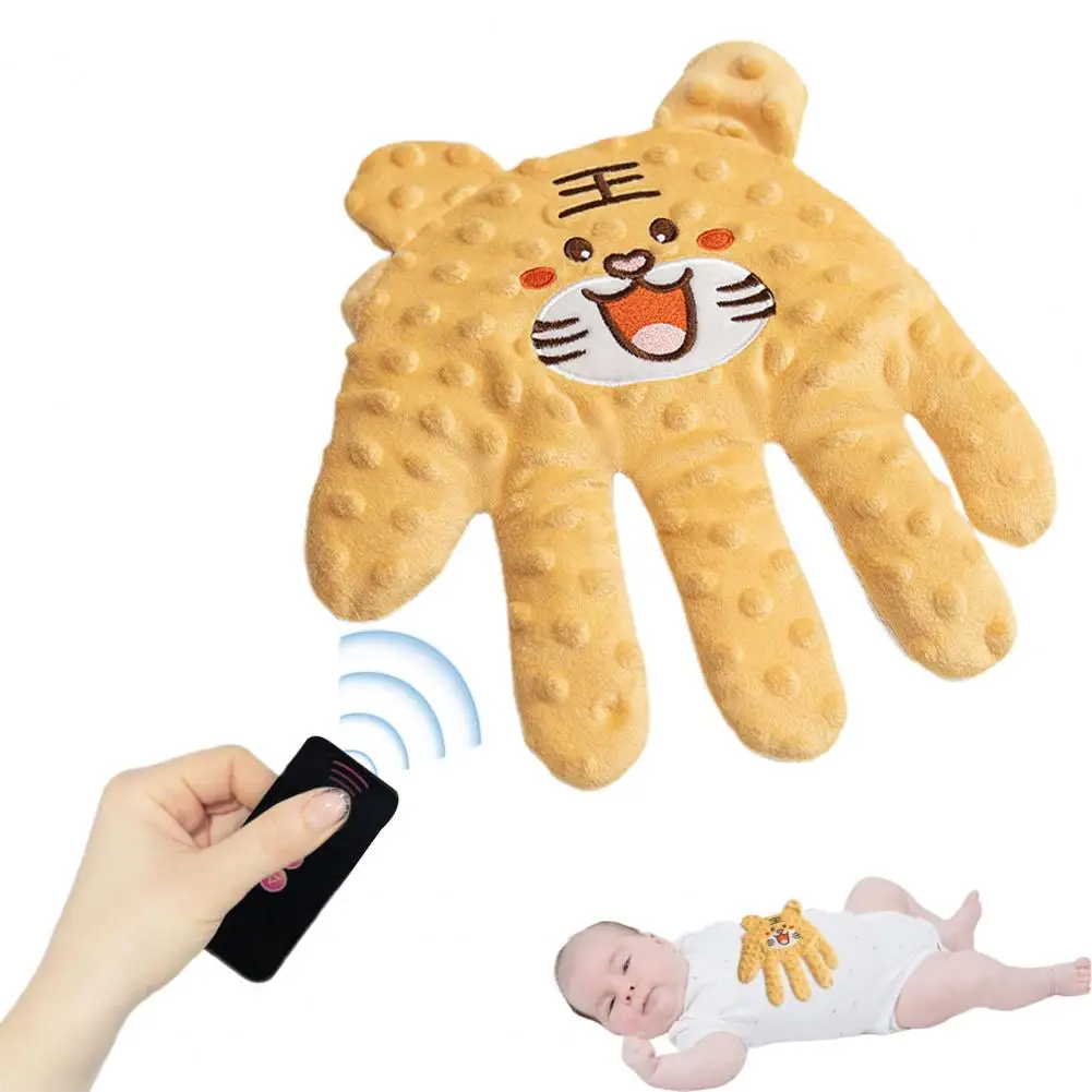 Baby Soothing Palm Baby Hand Pillow with Startle Glove Automatic Beater for Sleep Aid Baby Calming Companion 2