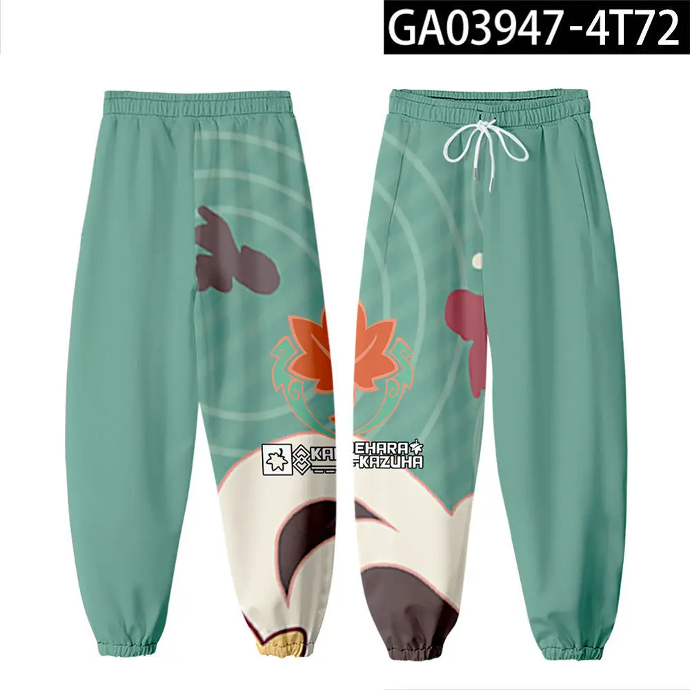 

2023Game Genshin Impact 3D Joggers Pants Men/Women Casual Trousers Harajuku Boys/Girls Anime fans Fashion Clothes cosplayOutwear