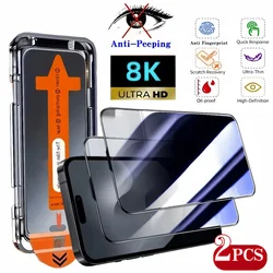 Dust - Free Privacy Screen Protector with Easy Installation - Tempered Glass Film - Google Pixel 8 Pro