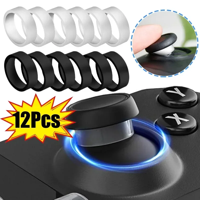

Joystick Protectors Invisible Elastic Rubber Anti-Wear Protector Ring Cover for Steam Deck Rog Ally Game Joystick Accessories