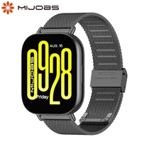 Metal Watchband For Xiaomi Redmi Watch 5 Active / 5 Lite Stainless Steel Replacement Strap Redmi Watch 5 Lite Wrist Bracelet 1