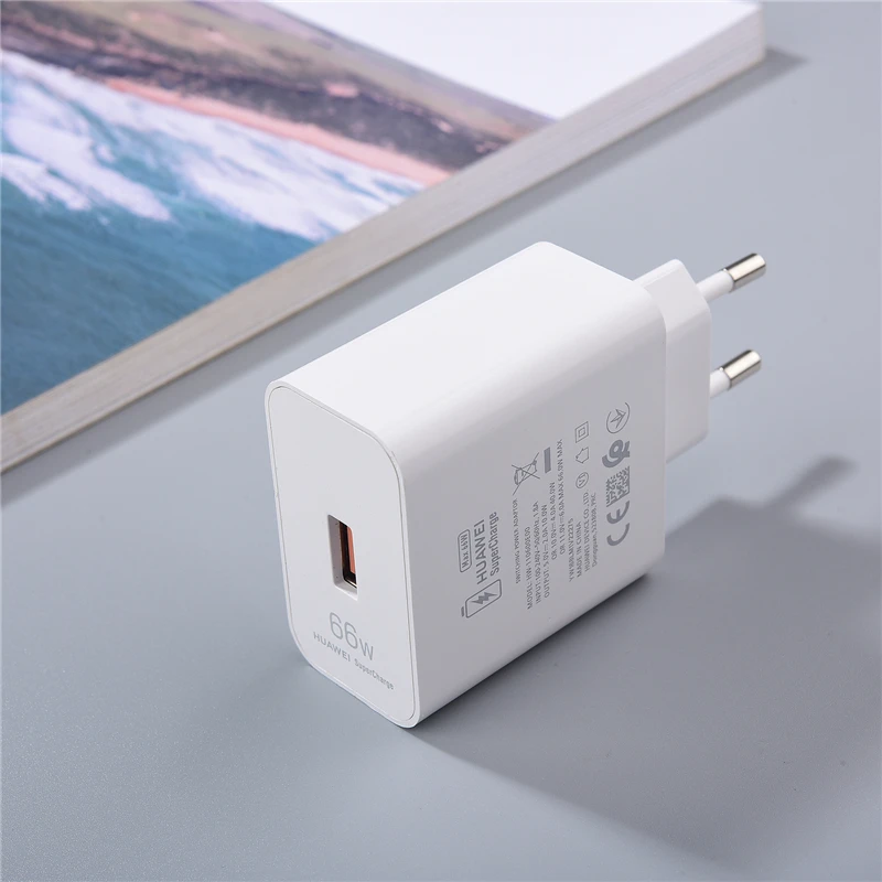 65 watt charger Original Huawei P50 Pro Charger 66W SuperCharge EU US Adapter 6A Type C USB Cable Fast Charge For Honor Nova 8 se Mate 40 RS Pro 5v 3a usb c