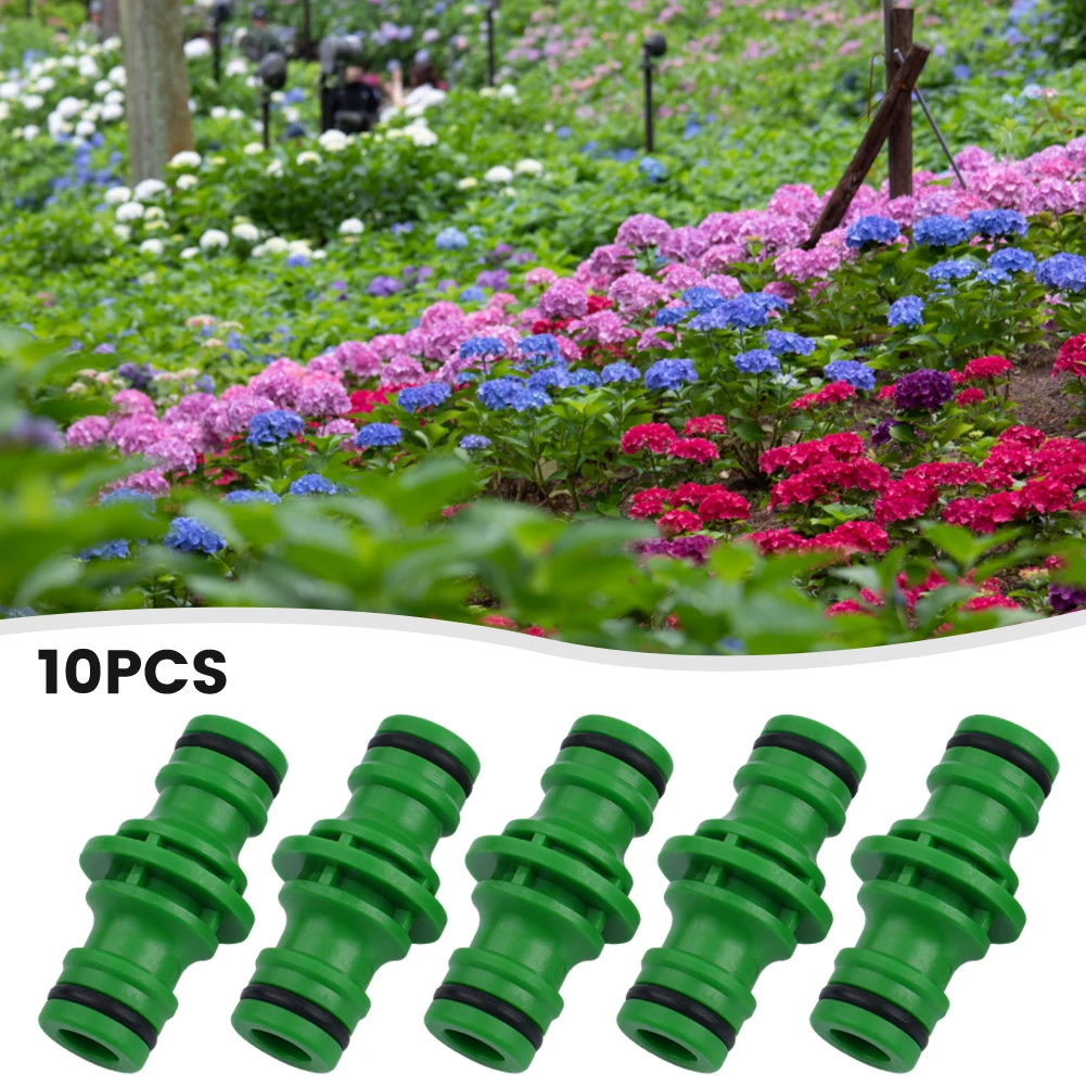 

10Pcs Homebrew Quickly Connector Wash Water Tube Connectors Joiner Repair Coupling 1/2' Garden Hose Fittings Pipe