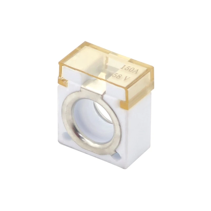 HUAREW MRBF Terminal Block Fuse Holder Single Stud 5/16" (M8) Compact Rated Battery Fuse 75A