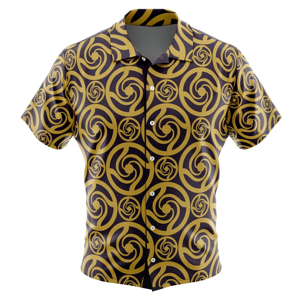 Tri Force Zelda Button Up Hawaiian ShirtFashion Trend Breathable Loose Versatile Casual Sports Summer Men 6