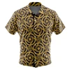Tri Force Zelda Button Up Hawaiian ShirtFashion Trend Breathable Loose Versatile Casual Sports Summer Men 6