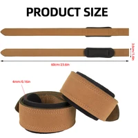 Cotton Hard Pull Wrist Lifting Straps Grips Band Deadlift Straps Neoprene Cushioned Wrist Padded Anti-Skid Weightlifting 2