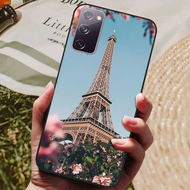 Fashion Silicone Phone Case with Black Bumper - Sleek and Durable Cover
