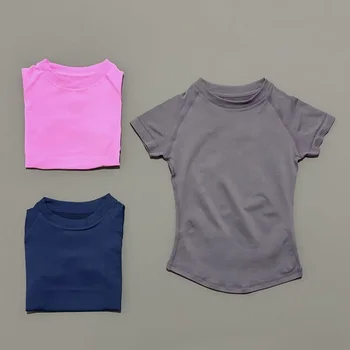 HISTELLO Women’s Impact Short Sleeve Top – Seamless Sports T-Shirt 1