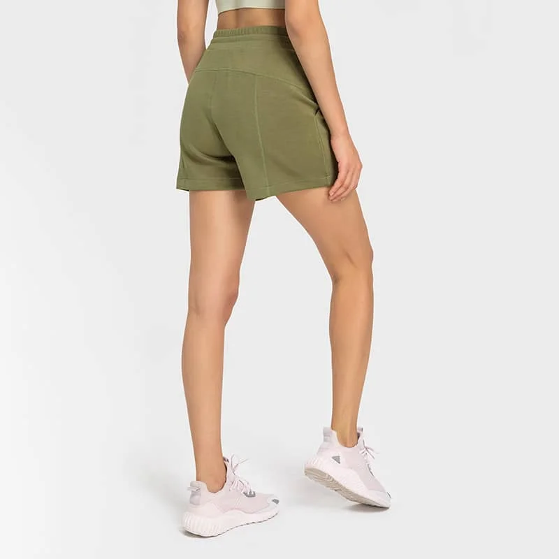 Lulu Brand Substitutes License To Train High Rise Short 4 Yoga Shorts Yoga  Pants Running Shorts Running Pants Lumbar Support - AliExpress