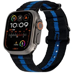 Cinturino in Nylon Intrecciato Premium - Elegante Bracciale per Orologio