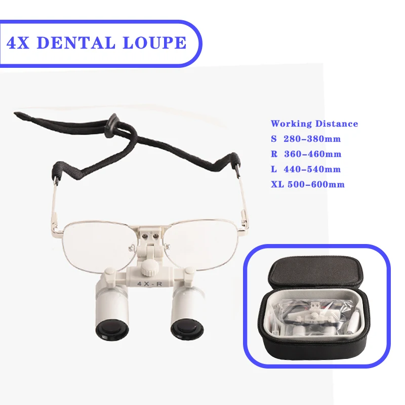 

Binoculars Dental Loupes 4X Medical Binoculars Surgical Magnifier Dental Magnifying Glass Dental Surgical Loupes Surgery
