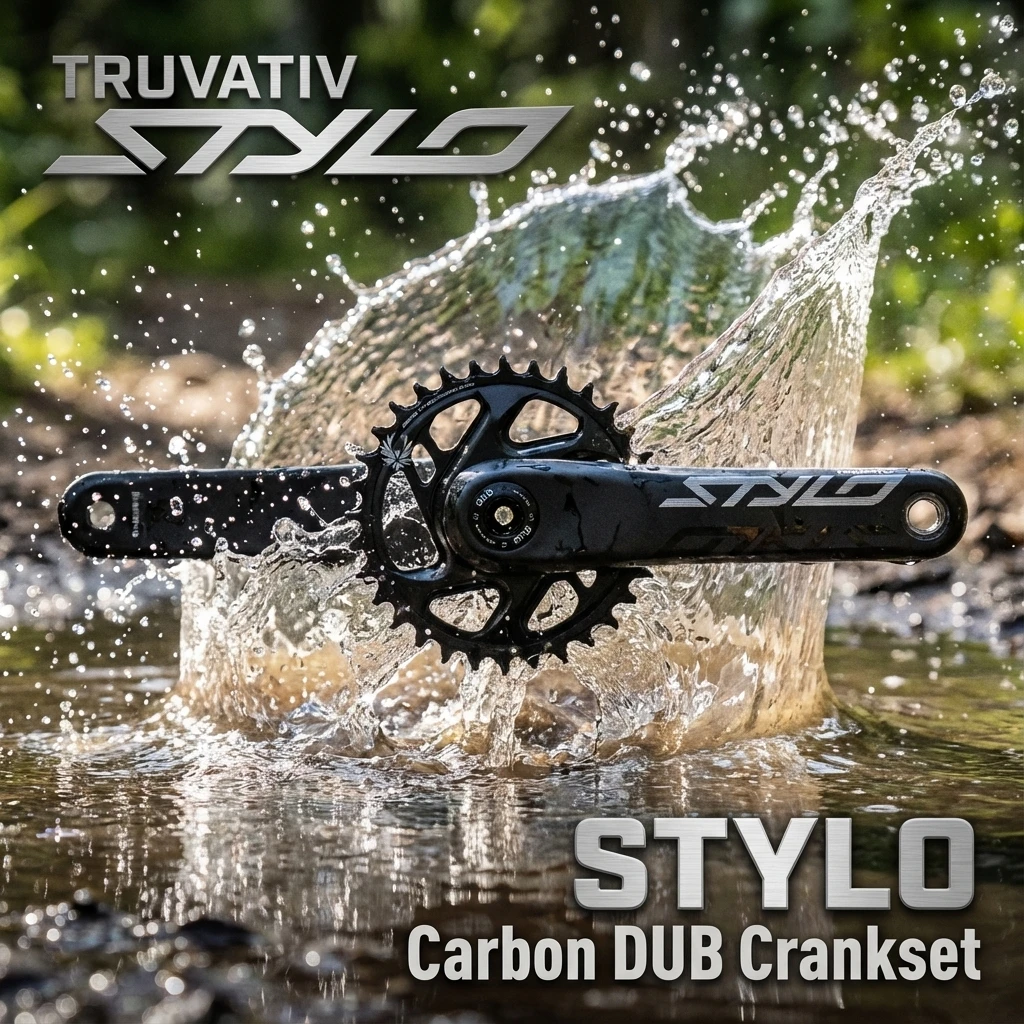 SRAM TRUVATIV STYLO カーボン DUB クランクセット 12速 MTB
