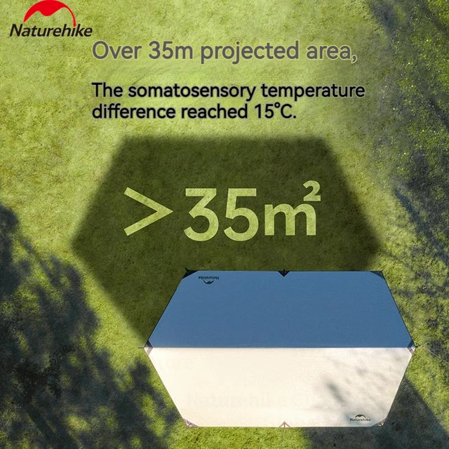 자연 속에서 편안함, 보호, 다양성을 위한 네이처하이크 태양 쉘터