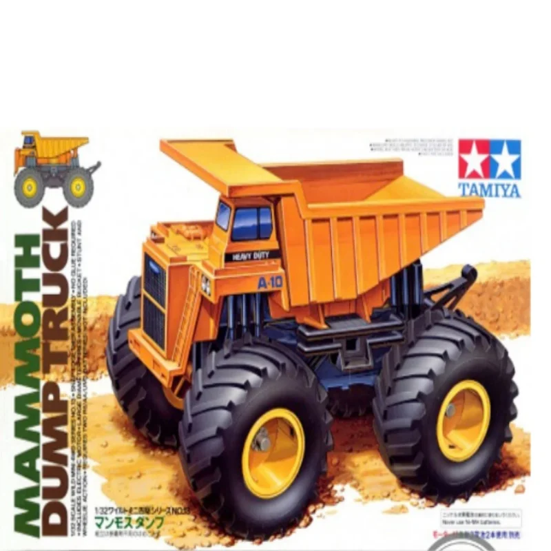 1Set Tamiya Mammoth Dumper Wheeler Monster Truck 17013 1/32 Scala Tamiya Mini 4Wd Modelli Di Auto