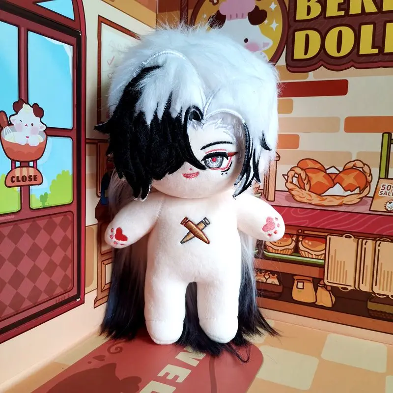 20cm Anime Boothill Honkai: Star Rail Cosplay Soft Plush Doll Body Dress Up Stuffed Toys Dolls Cartoon Figures Plushies Pillow