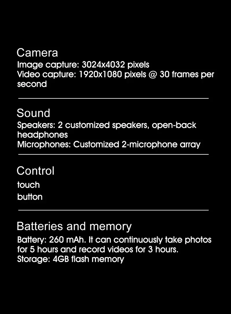 Lenovo 8K AI Smart Glasses With 100MP Camera Chat GPT Touch Sport Sunglasses Bluetooth Call Video Music Player ForMen Women