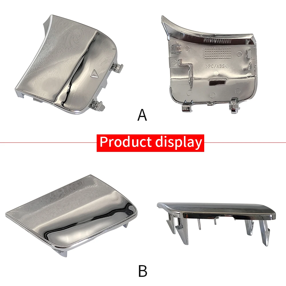 For Mercedes W166 Car Rear Bumper Tow Hook Cover Cap Black For Benz GLS Class 2015- GLS350 GLS450 GLS500 1668852423