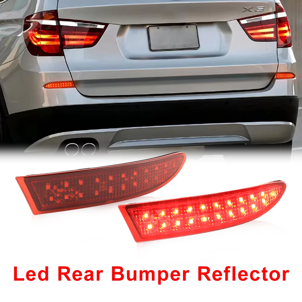 Led Rear Bumper Reflector 63147217315,63147217316 For BMW F25 X3