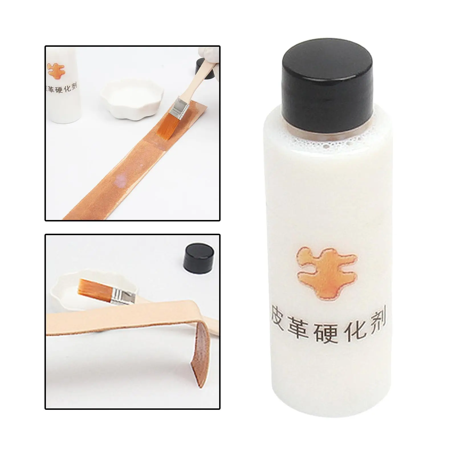 Leather Hardener Leathercraft DIY Shaping Gel Reinforcing 100ml Craft Paste Leather Hardener Leathercraft DIY Shaping Gel Reinforcing 100ml Craft Paste