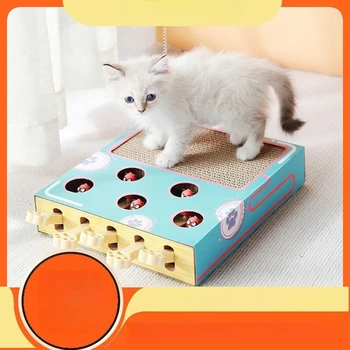 Cat Whack-a-Mole Scratcher Toy 1