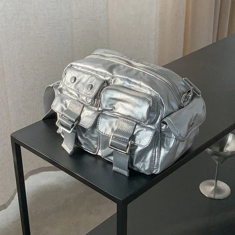 

Сумка на плечо из мягкой искусственной кожи для женщин, новинка 2024, модная трендовая дизайнерская сумка через плечо в стиле ретро, сумка через плечо, сумки и кошелек