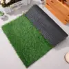 Door Entrance Mat Bedding Outdoor Doormat Entry Way Rug Plastic Fake Grass Turf 4