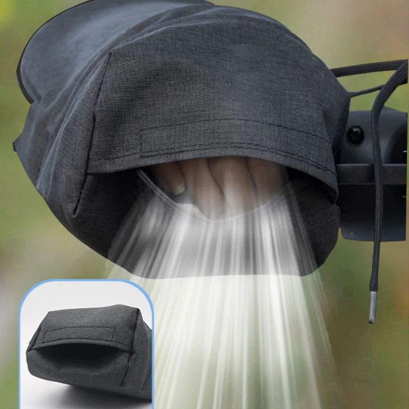 Motorcycle Scooter Handlebar Glove Protect Four Season Breathable Waterproof Windproof Sunscreen Motorcycle Glove Modified Decor