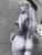 Fashion Mechanical Style Print Jumpsuits For Women One-Piece Semi-High Neckline With Long Sleeves Jumpsuit Women Y2k Jumpsuit