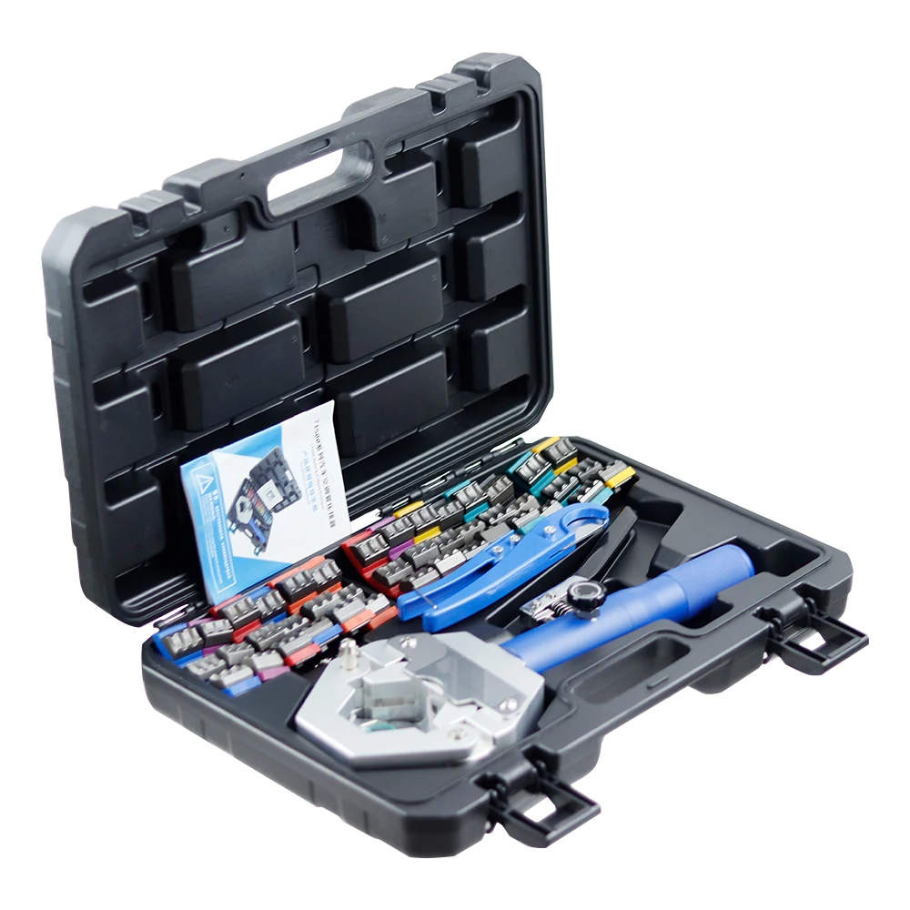 FS-7842 Portable Hydraulic Hose Crimping Tool Manual Hose Crimper Kit 8T Hydra-Crimper Automotive Air Conditioning Maintenance 4