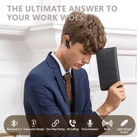 Wireless Bluetooth Headphones With Microphon Earphone ENC Noise Cancelling Handsfree Talking Headset Busines Auriculares Driving 2