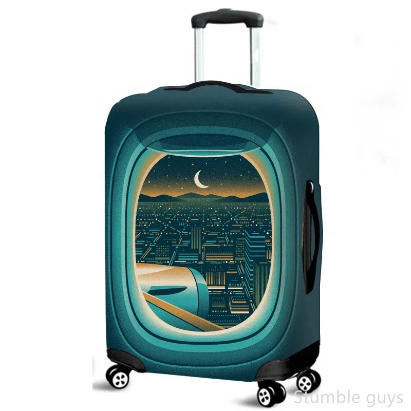 프리미엄 보호용 탄성 수트케이스 커버, 긁힘 방지, 내구성, 방진, 실용적인 여행 가방 슬리브, 항공 여행용, 18-32인치