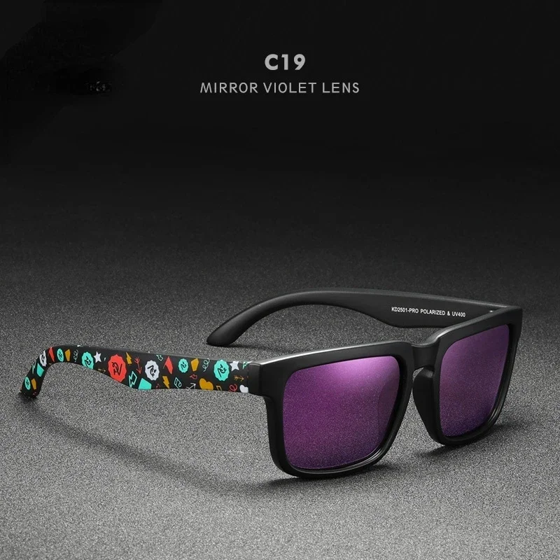 New Updated Polarized Men's Sunglasses Real Coating Mirror Lens Couple's Sun Glasses with Tank Hinges_voghion.com