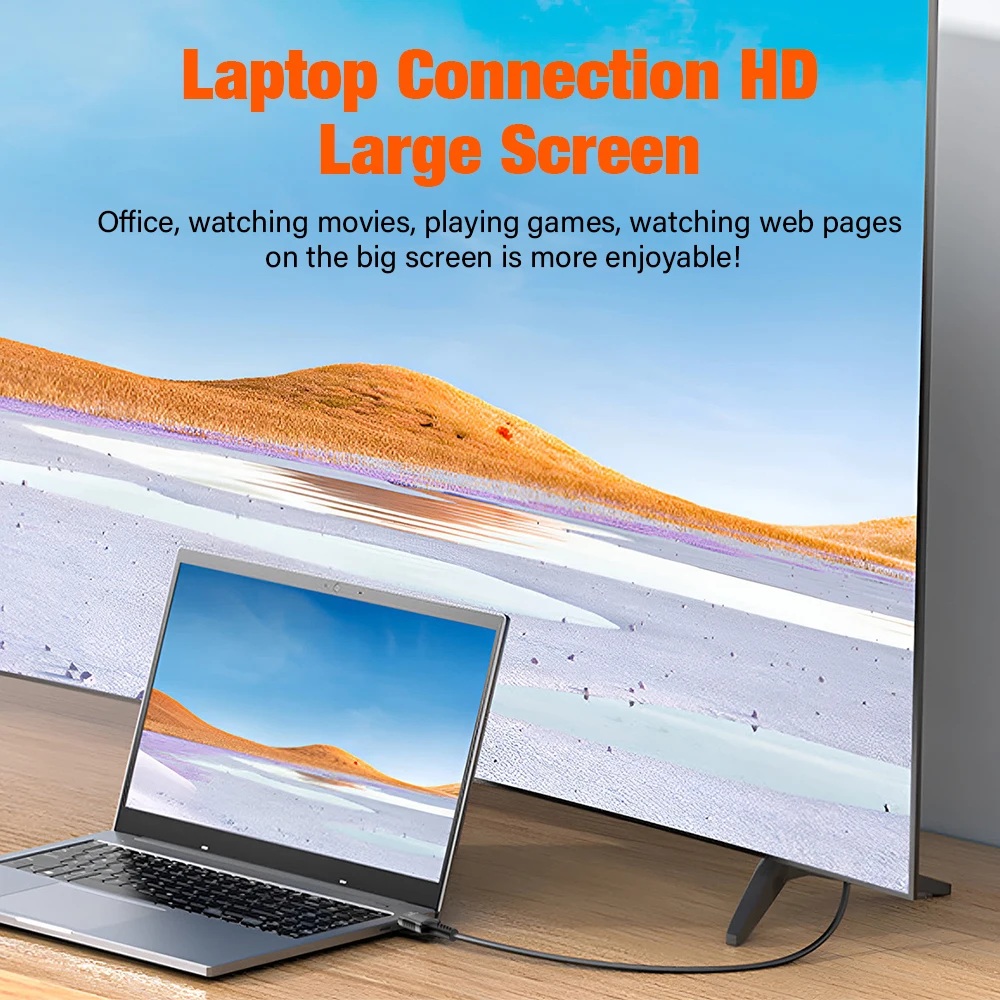 1/2/3/5 متر طويل HDMI 2.1 كابل كابل الفيديو ل PS5...