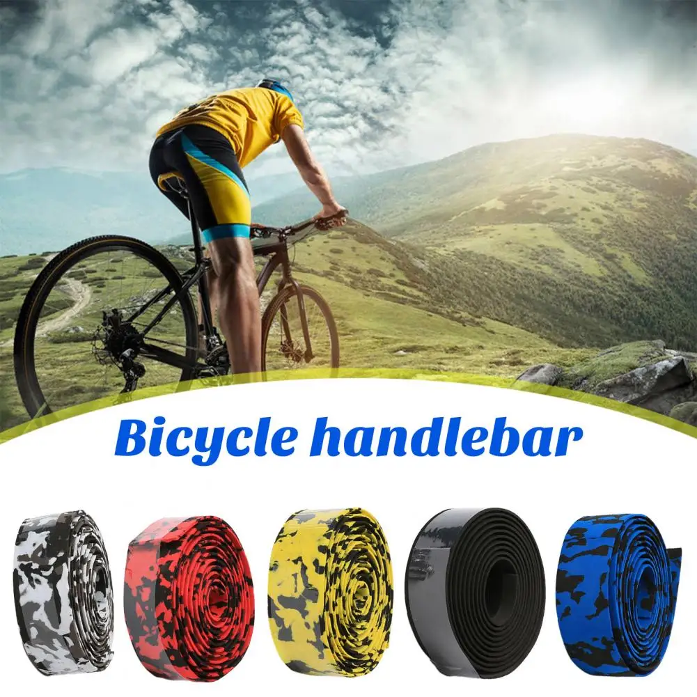 Bicycle Handlebar Tape High-viscosity Shock-absorbing Bike Handlebar Tape for Road Bicycles Durable Non-slip for Comfortable
