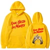Spring and Autumn Hooded Anuel AA Real Hasta La Muerte Printed Sweatshirt Streetwear Rapper Loose Pullover Casual Hooded Top3 2
