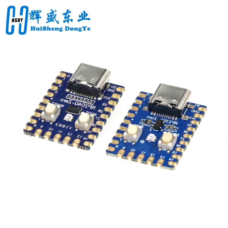 รูปสินค้า ไมโครคอนโทรลเลอร์ Raspberry Pi PICO บอร์ดพัฒนา Type C ไม่มีพินเฮดเดอร์