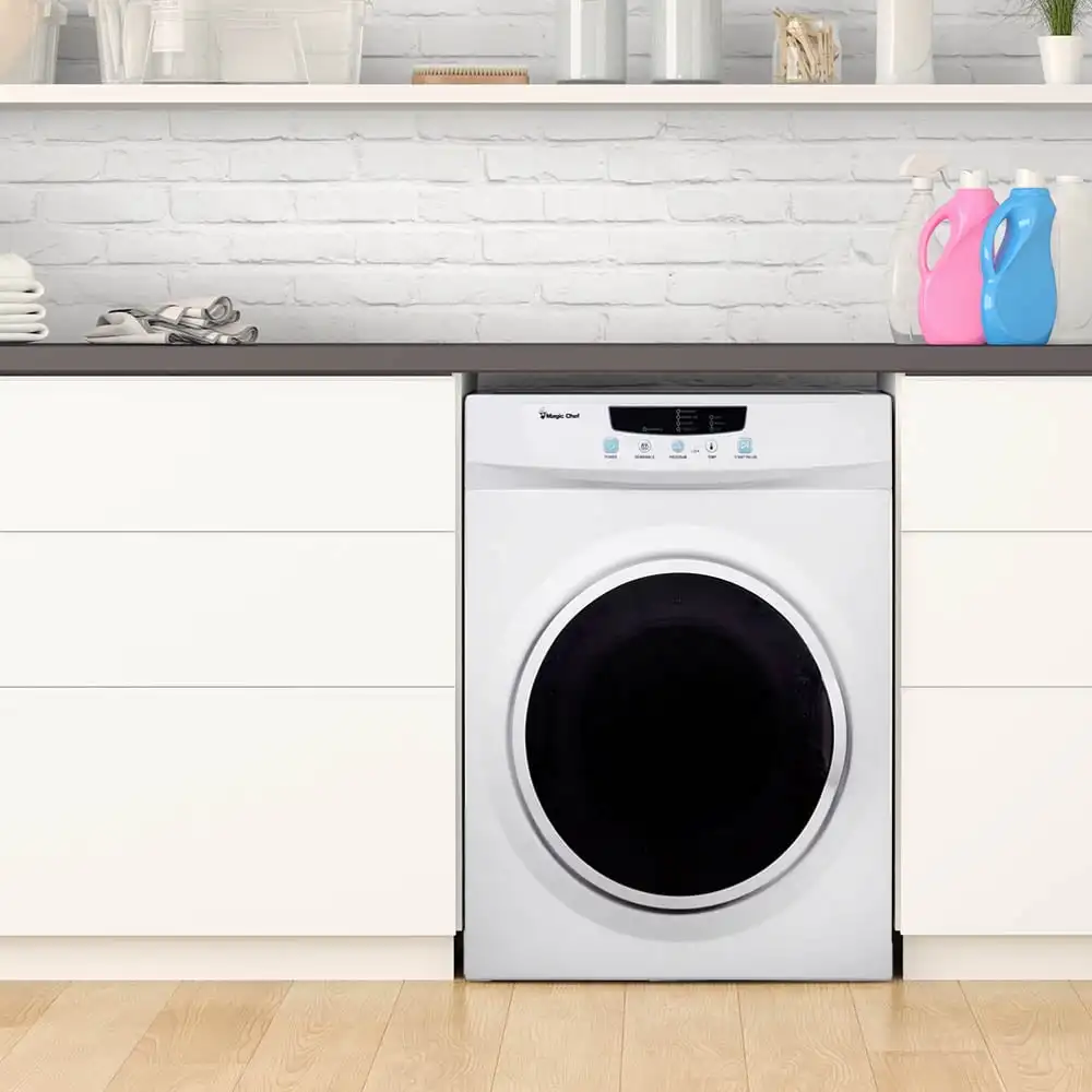 The Magic Chef 2.0 cu ft Compact Topload Washer/ 3.5 Compact Dryer