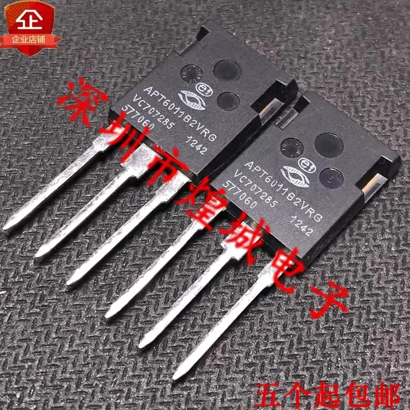 

5PCS APT6011B2VRG TO-247 Brand new in stock, can be purchased directly from Shenzhen Huangcheng Electronics