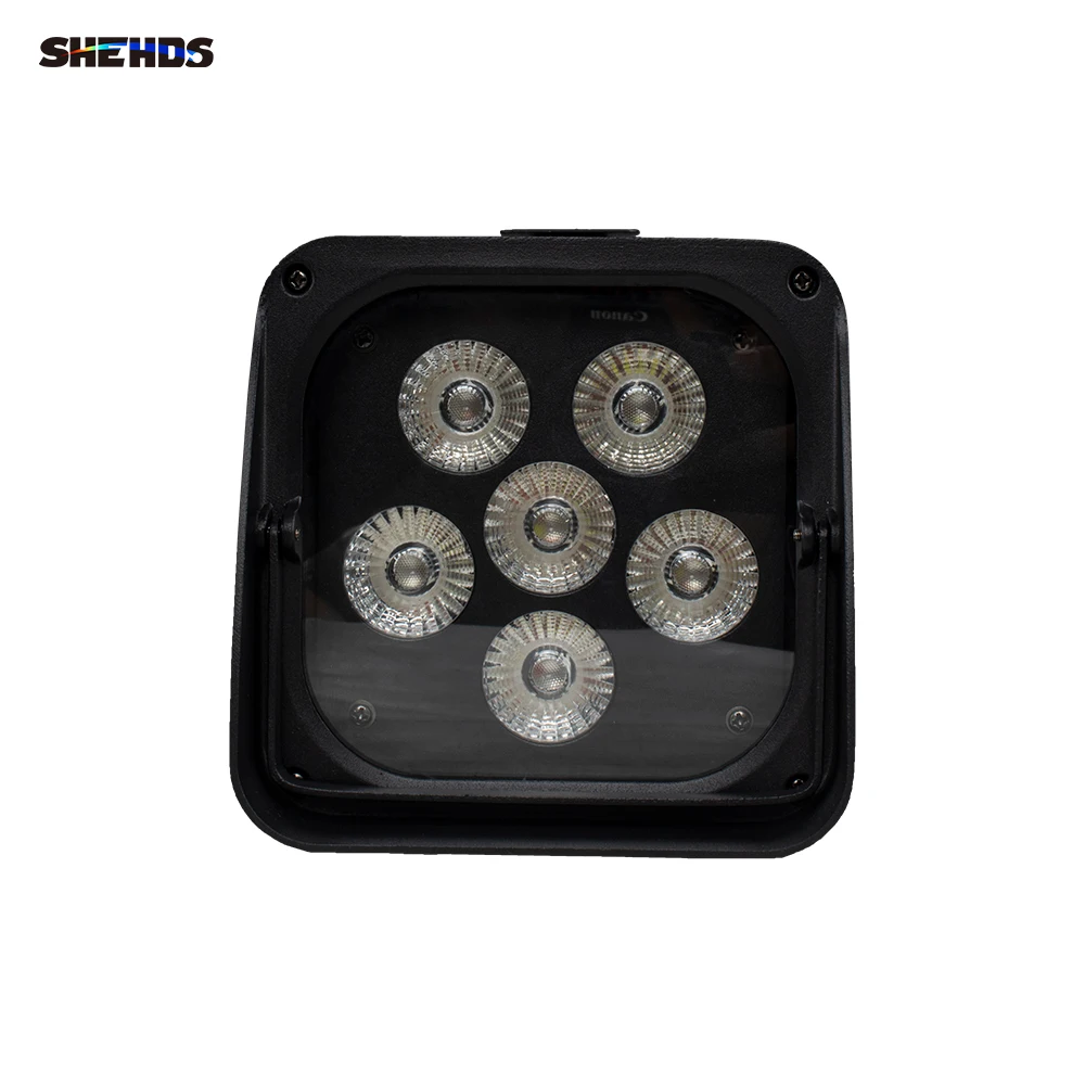 SHEHDS RGBWAUV LED ͸   ޴    , Ƽ DJ   , 6x18w, 4 , DMX512
