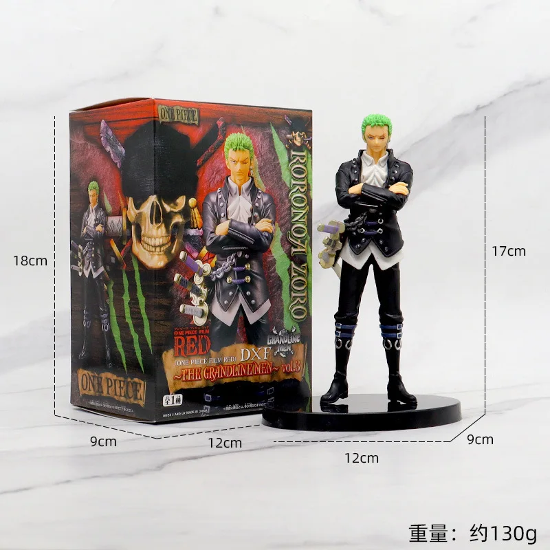 thumbnail image 1 of Figura de animación Bandai ONE PIECE de 17 cm, versión para teatro, con adornos periféricos, de Nami, cantante, Uta, Shanks, Usopp, Robin y Luffy, 1 of 5