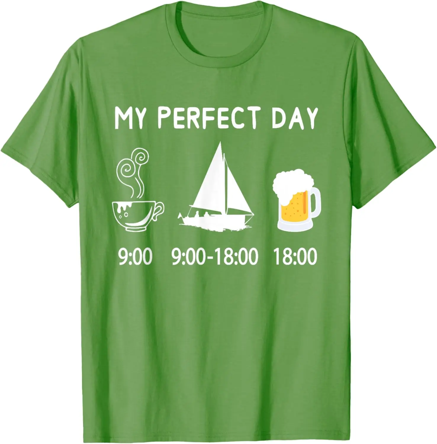 Perfect Day Sailing T-Shirt - Nautical Sailor Gift Tee