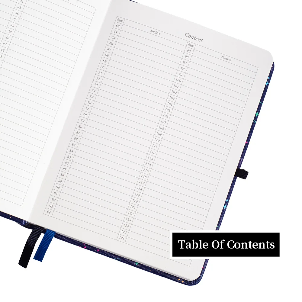 Corderona Zodiac 160gsm Bullet Dotted Journal B6 Sketchbooks Thick Travel Planner Diary Hard Cover Notebook 5