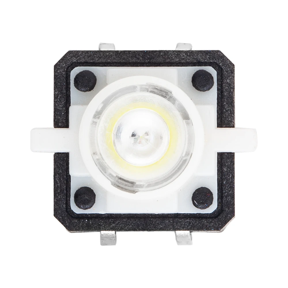 WMYCONGCONG – 10 Interruttori Tattili A LED 12x12x7mm – Colori Misti (rosso, Verde, Blu, Giallo, Bianco) - 5