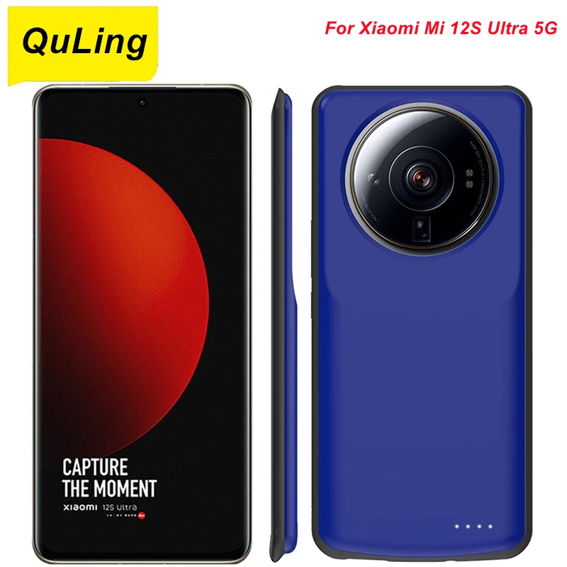 

6800 мАч для Xiaomi Mi 12S Ультратонкий чехол для батареи Mi12S Ультратонкий чехол для зарядного устройства чехол для внешнего аккумулятора для Xiaomi Mi 12S ультратонкие Чехлы для батарей